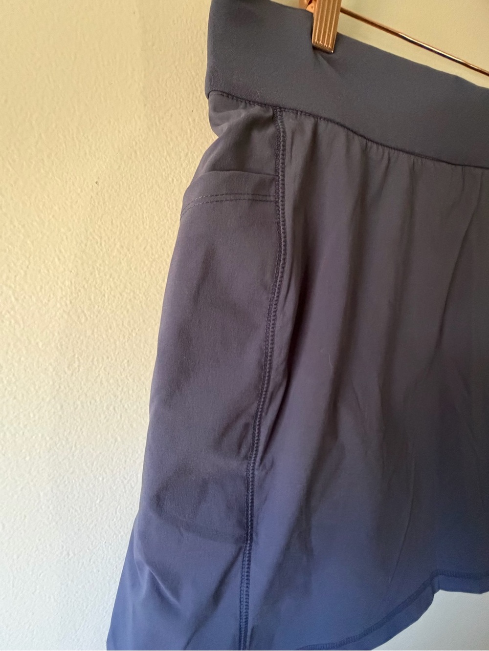 Columbia Navy Athletic Skort with Side Pockets - Picture 3 of 7